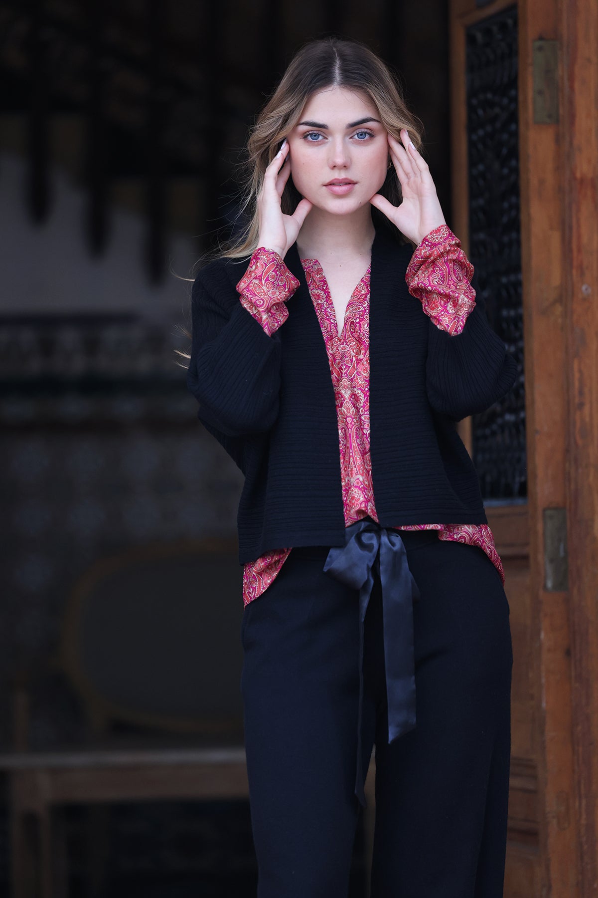 Iben cardigan - Black