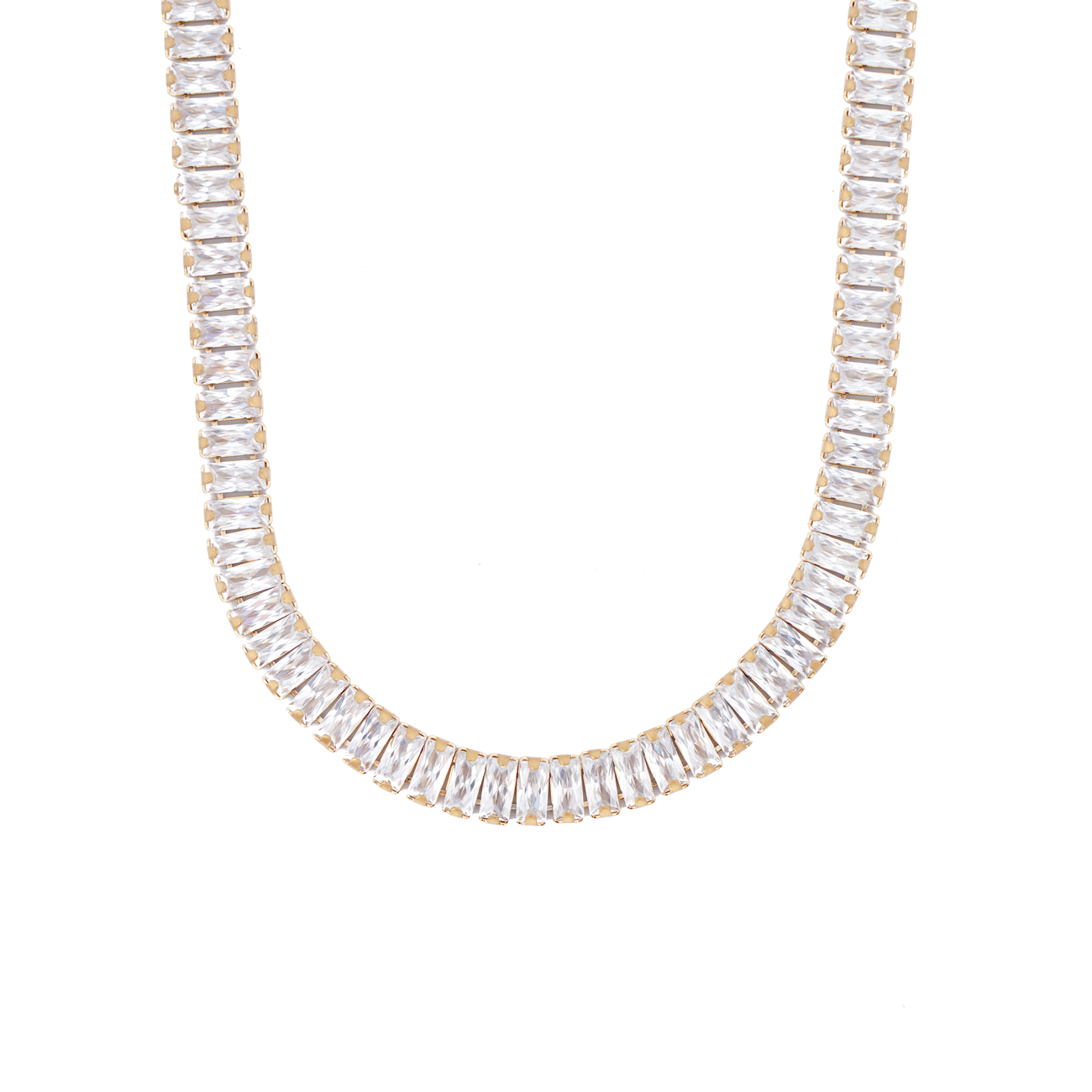 Haley necklace - Clear